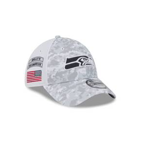 [해외] 1104615 NFL [시애틀 시호크스] 2024 Salute to Service 39THIRTY Stretch Fit Hat