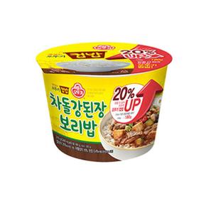 ※오뚜기 컵밥 차돌강된장보리밥(310g/12EA) ///