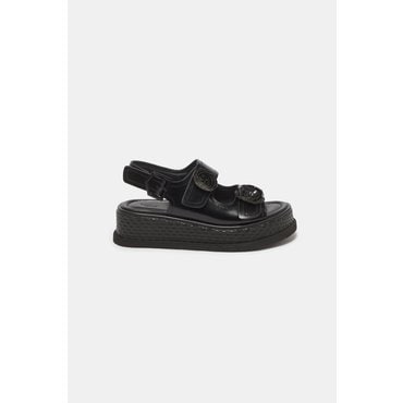 슈콤마보니 Cracker sandal(black) DG2AM25013BLK
