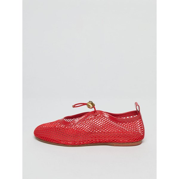 Mesh luv string flat(Red fever)