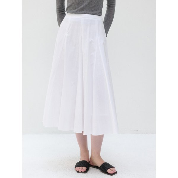 Tiered Flare Long Skirt_ 2color