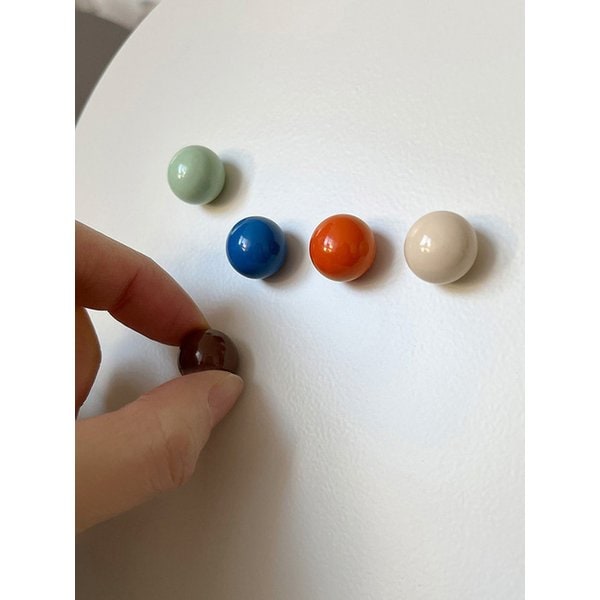 컬러드랍 마그넷_라떼