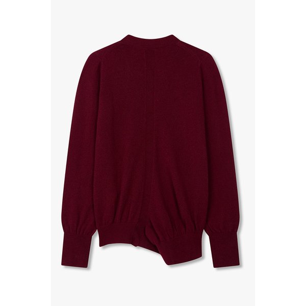 [REGULATION]울 캐시미어 브이넥 가디건 [레드] 6615330001000