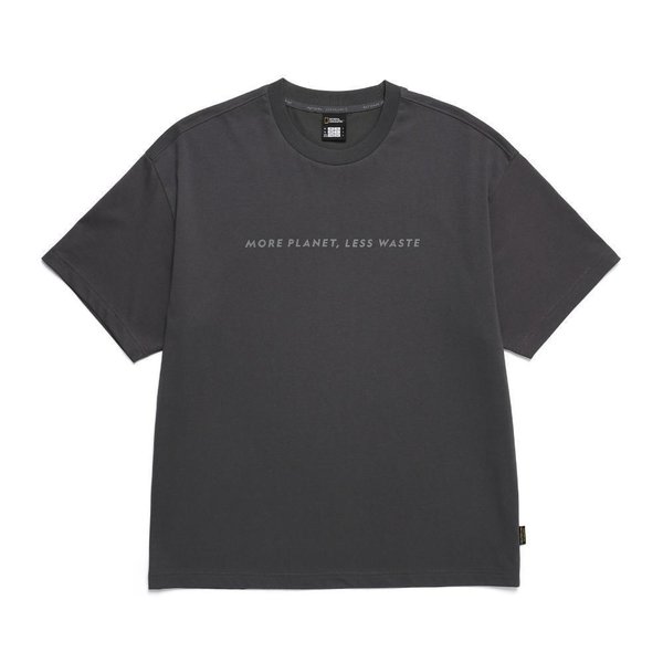 [여주점] N242UTS270 디자인물 그래픽 반팔티셔츠 아이언 그레이