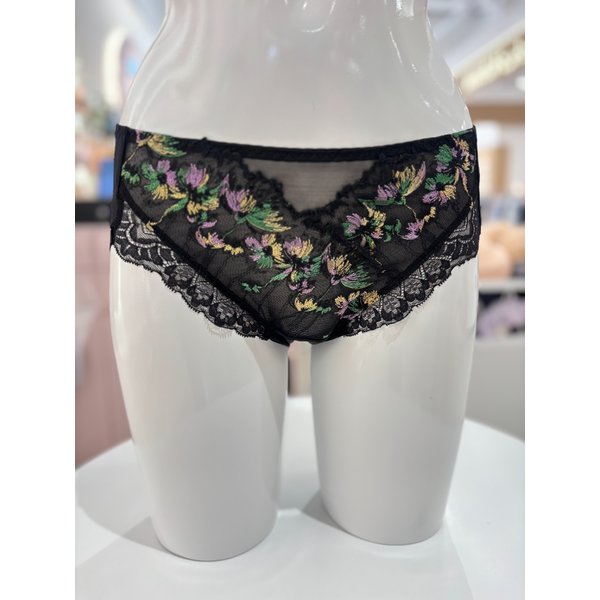 [여주점] 오르화 레이스 자수 노라인 햄 팬티 OPT7860H BK