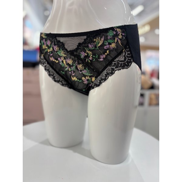 [여주점] 오르화 레이스 자수 노라인 햄 팬티 OPT7860H BK