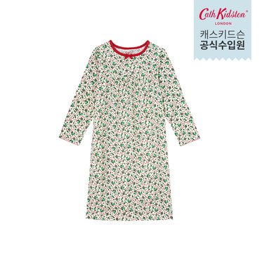 캐스키드슨 긴팔 키즈 원피스 파자마 로즈 앤 하트 (CK-K106215418172199_SET)