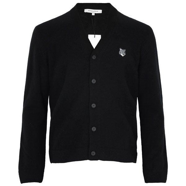 [부산점] 25FW 블랙 폭스 헤드 울 컴포트 카디건 PM00502KT1006 P199