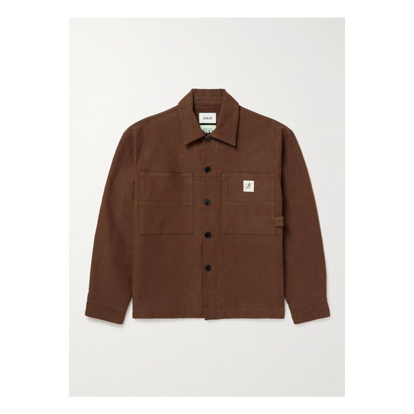RSVP 갤러리 어빙 아플리케 코튼 캔버스 재킷 브라운 1647597354426647