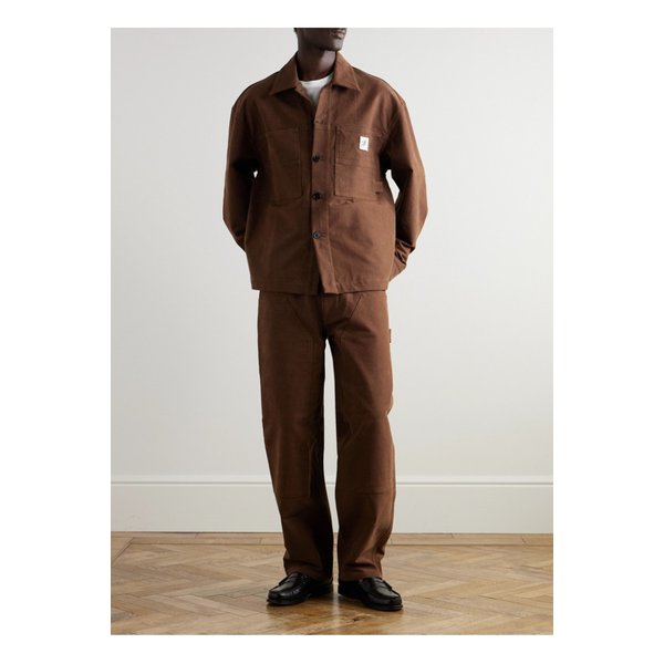 RSVP 갤러리 어빙 아플리케 코튼 캔버스 재킷 브라운 1647597354426647