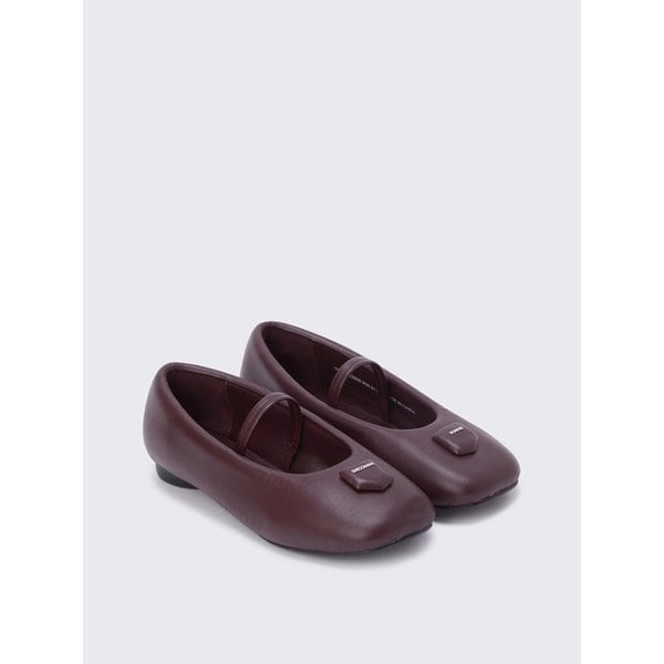 Polygon mary jane flat(wine)_DG1DA23509WIN