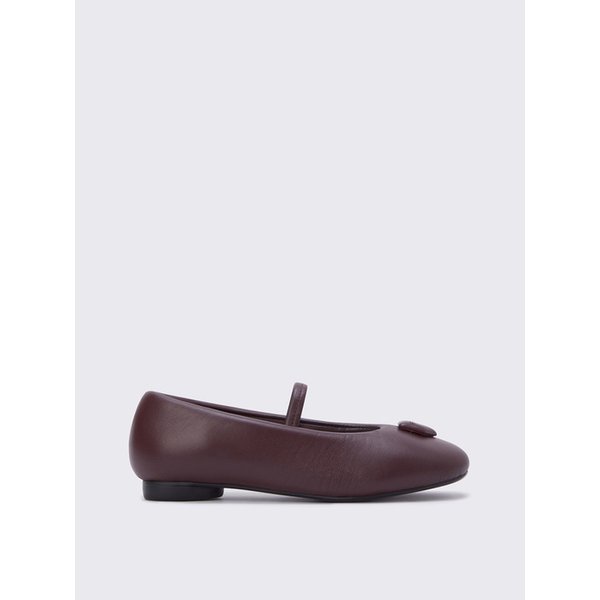 Polygon mary jane flat(wine)_DG1DA23509WIN