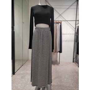 [부산점] 스트라이프 저지 스커트  AS7XS362