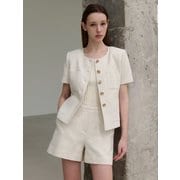 [Premium] Amalfi Summer Tweed Jacket_2color