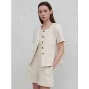 [Premium] Amalfi Summer Tweed Jacket_2color