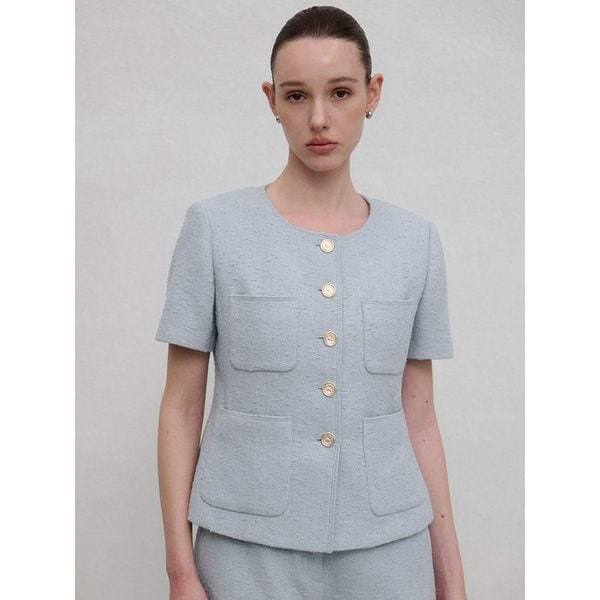 [Premium] Amalfi Summer Tweed Jacket_2color