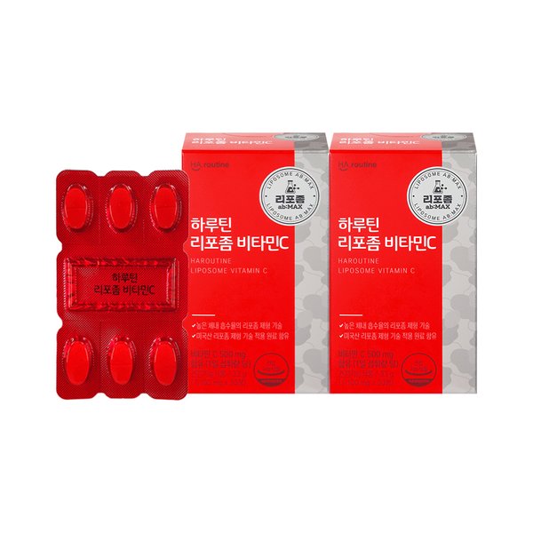 리포좀 비타민C  1100mg x 30정 2박스(2개월)