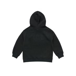 KIDS FUZZY RABBIT HOODIE BLACK 키즈후드 퍼지레빗 블랙