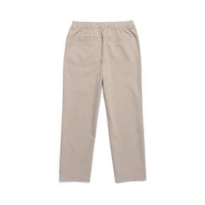 K243UPT010 우븐 일자핏 팬츠 BEIGE