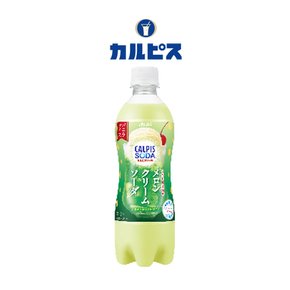 아사히 칼피스 소다 엄선 소재 멜론 크림소다