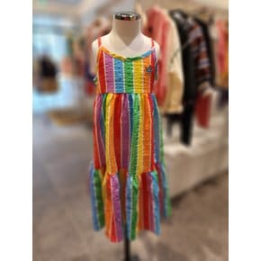 [오그오그](C)컬러 스트라이프 드레스  OG42-OP011MT