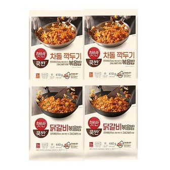 CJ제일제당 햇반/쿡반 차돌깍두기3+닭갈비3 [총 6봉]