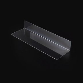 썬코 L자 아크릴 칸막이 파티션 칸나누기 투명 가림막 20X6CM