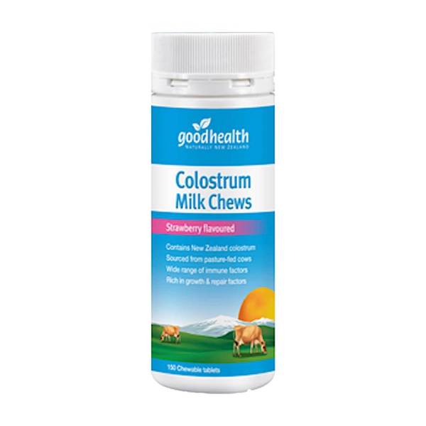 굿헬스 콜로스트럼 초유 딸기향 Colostrum 150정