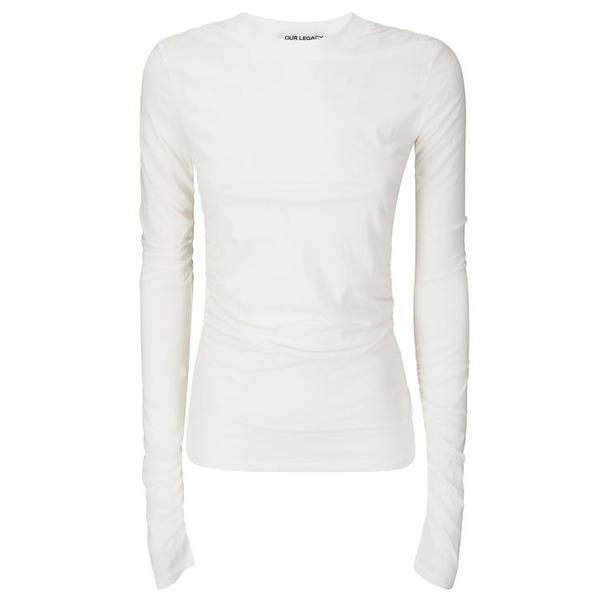 확대된 대표 아워레가시 긴팔 티셔츠 W2256SW WHITE DOM