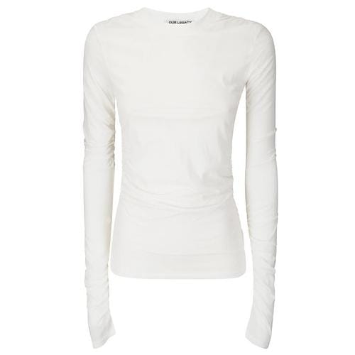 아워레가시 긴팔 티셔츠 W2256SW WHITE DOM
