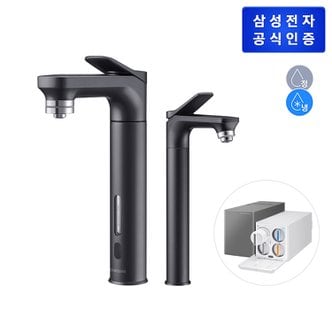 삼성 비스포크 직수형 정수기 RWP71210AABA (냉수,정수) + 서브파우셋 (색상:블랙)