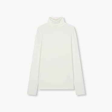 JAJU 여 소프트 립 터틀넥 티셔츠  J114401112