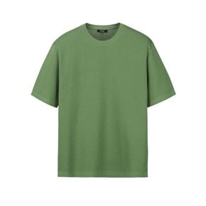 [25SS] 그린《Cool Cotton》세미오버 라운드 니트 ARSW5B402E2