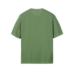 [25SS] 그린《Cool Cotton》세미오버 라운드 니트 ARSW5B402E2