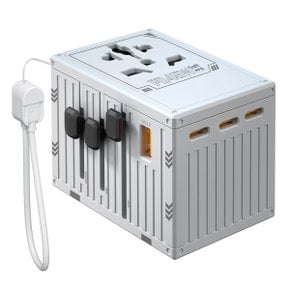 여행용 멀티 어댑터 해외여행 2500W 멀티탭  PD45W 충전 돼지코 콘센트 UMTC-CT45W