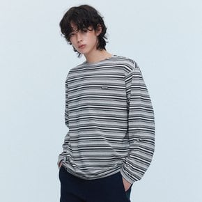 스트라이프 보트넥 롱슬리브 셔츠 (WO336UALSZ13)