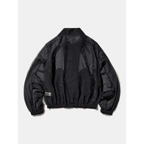 Shadow Organza Bomber Jacket J35 Black