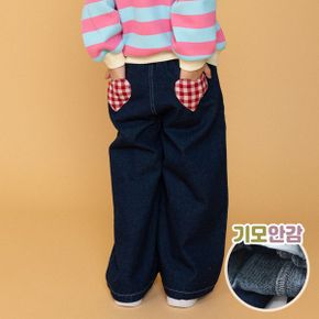러브체크와이드데님팬츠_P440375848