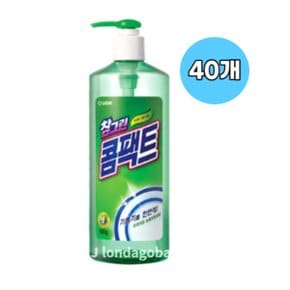 참그린 콤팩트 고농축 펌프 주방 세제 본품 600g 40개