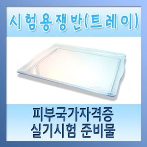  시험용쟁반 - 피부미용사실기 피부미용자격증 준비물 미용재료 트레이