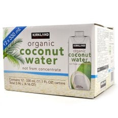  코스트코 커클랜드 시그니쳐 유기농 코코넛워터 3960ml(330ml x 12팩)