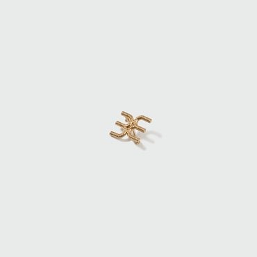 EENK ZOLE Petit Symbol Brooch - Gold