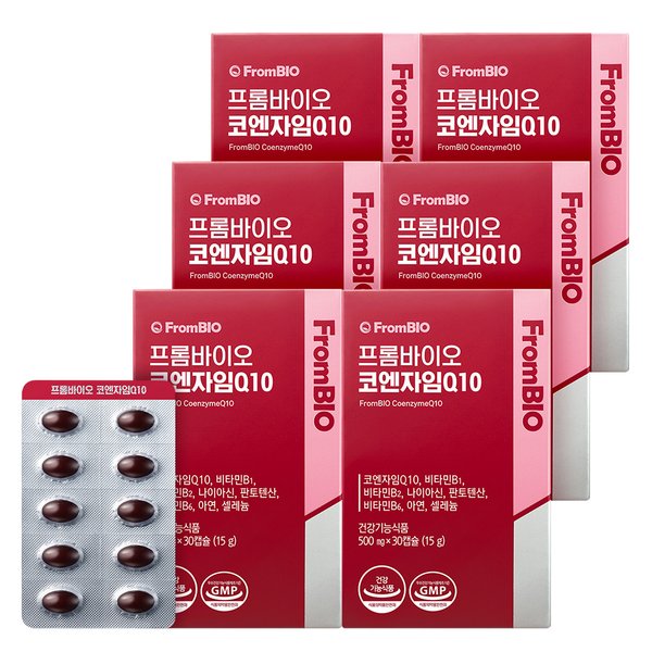 코엔자임Q10 30캡슐x6박스/6개월