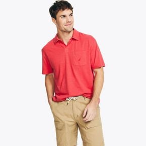 5338338 Nautica Mens Sustainably Crafted Classic Fit Polo