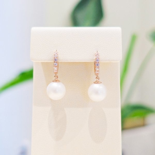 [부산점] 블랑클레어 담수진주(8mm) 원터치 귀걸이 242300040