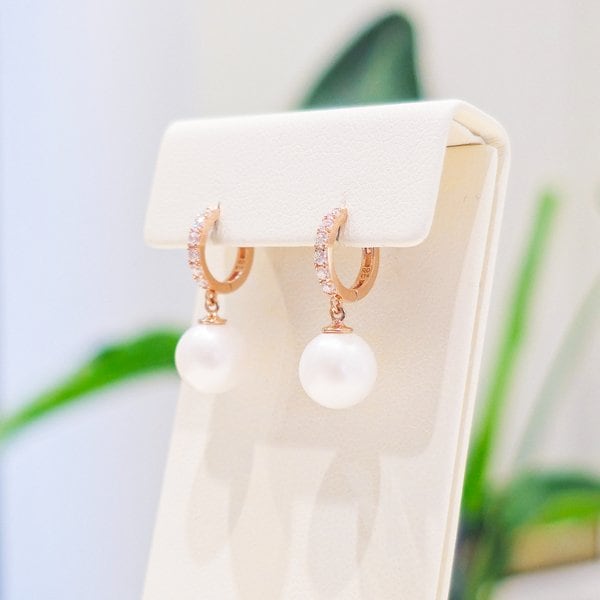 [부산점] 블랑클레어 담수진주(8mm) 원터치 귀걸이 242300040