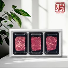 나성목장 호주산 고마블 냉동 와규세트 2호(척아이롤+불고기+국거리 팩당 400g/총 1.2kg)mb 6-7등급