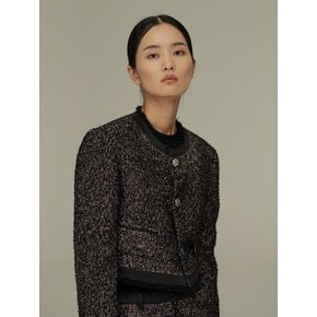 Fancy Tweed Jacket (Black)