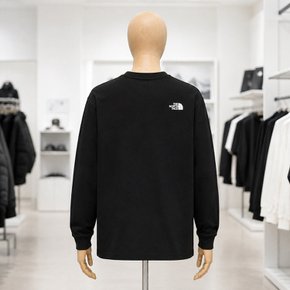 NT7TS03A 남성 에버리트 긴팔 티 블랙 6219931