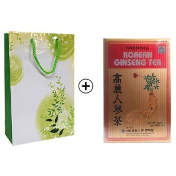 (뿌리방) 인삼차100포 + 쇼핑백포함